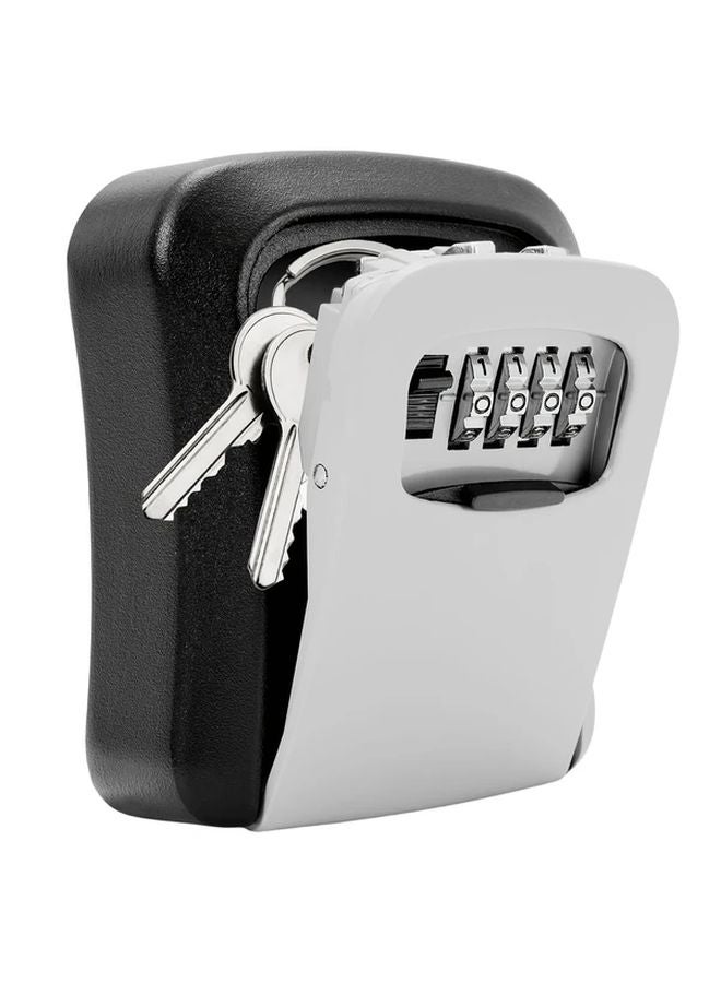 Wall Mounted Key Lock Box 4 Digit Combination Weatherproof Large Capacity 5 Keys Easy Resettable Code Indoor Outdoor Use - Image 5